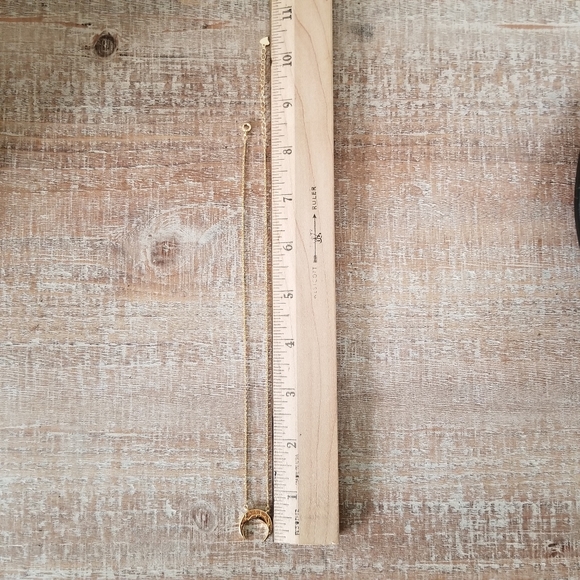 14k Gold or Sterling Crescent Moon Necklace - Picture 10 of 11